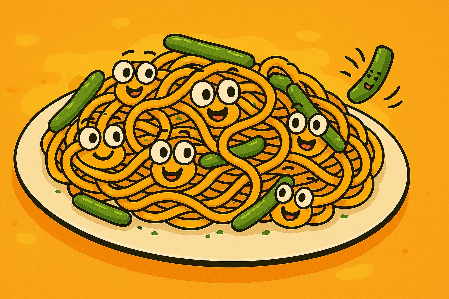 Linguine e fagiolini, un primo sorprendente